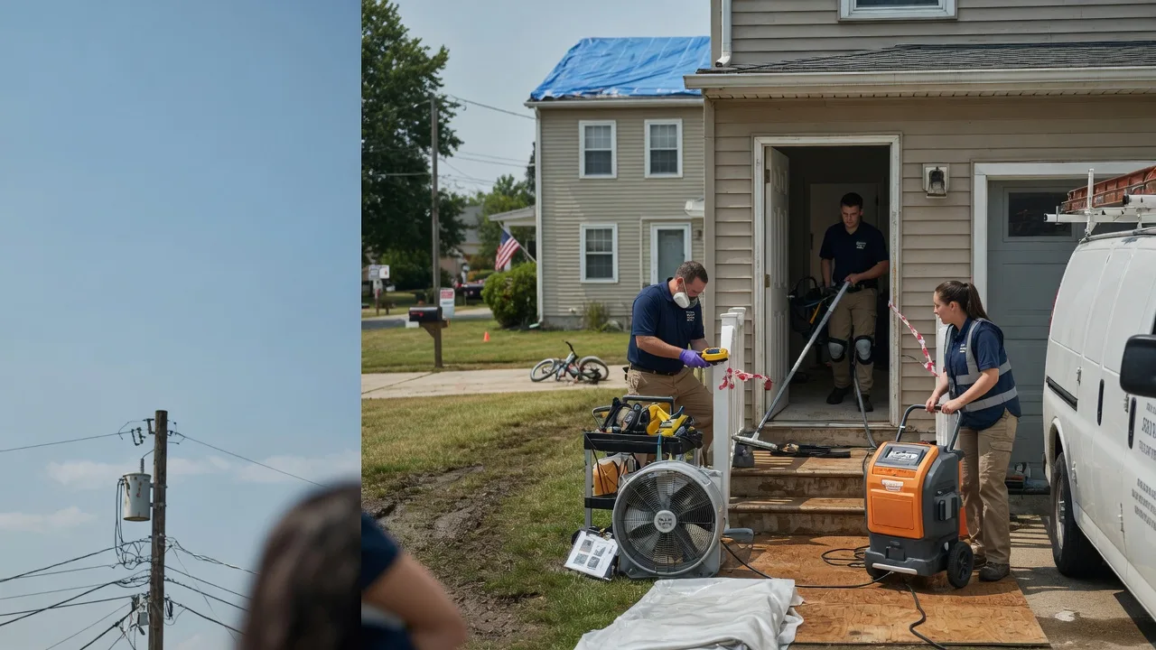 Water Damage Repair in Grand View, ID near me